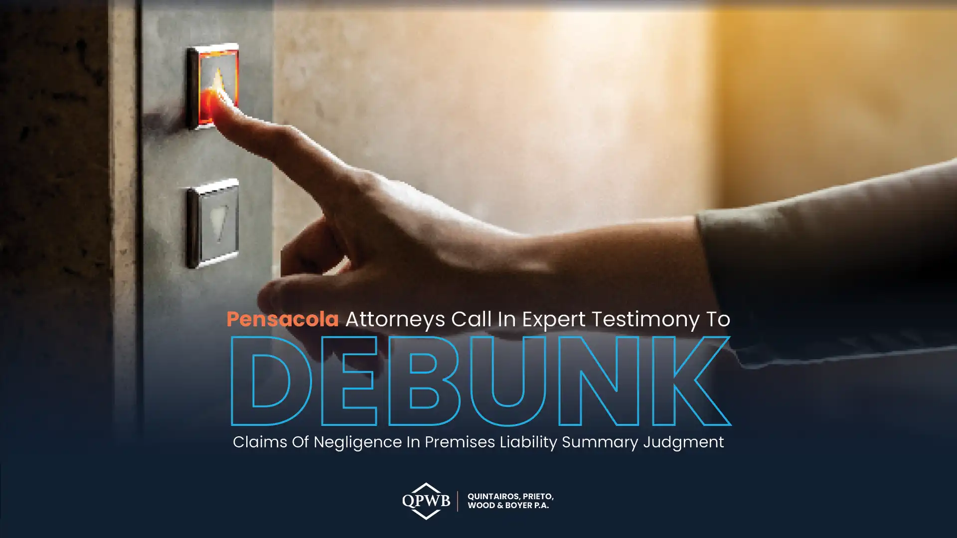 Pensacola Attorneys Call In Expert Testimony To Debunk Claims Of Negligence In Premises Liability Summary Judgment
